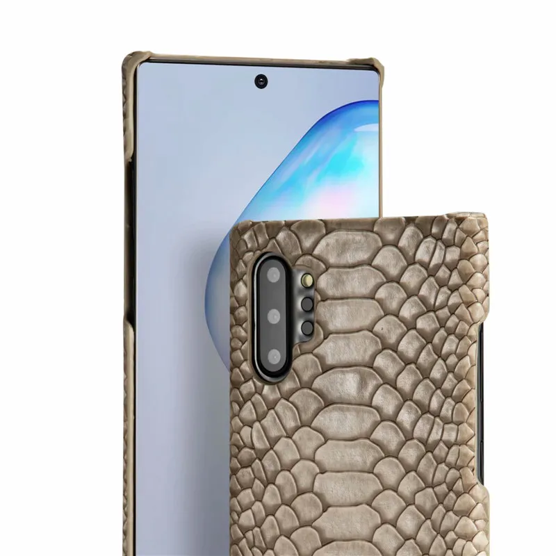 Ретро чехлы для телефонов из искусственной кожи крокодила для samsung S10 9 Plus Note 10 10 Lite Note 8 9 защитный чехол из поликарбоната