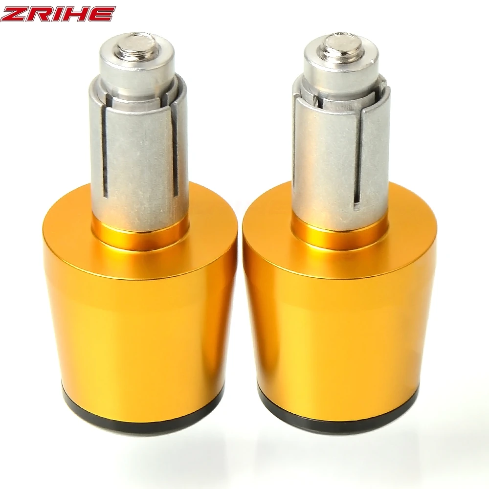 

With R6 logo 22mm 7/8" CNC Aluminum Motorcycle Handlebars Grips Ends Bar Ends Handlebars Caps FOR YAMAHA R6