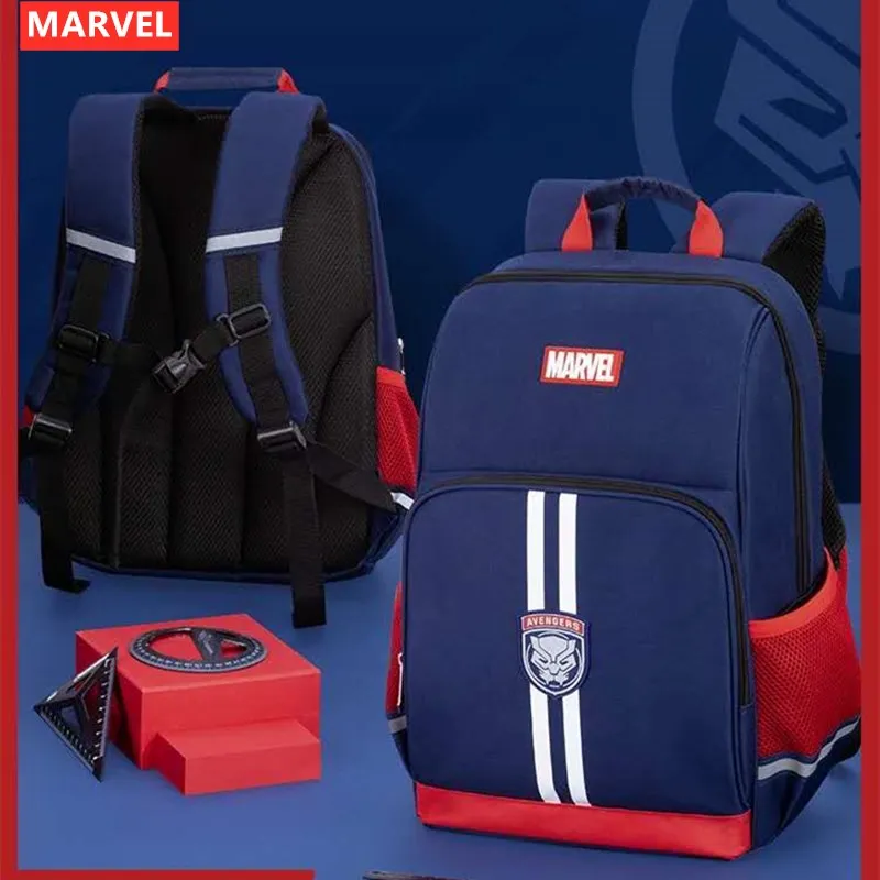 

Disney Marvel Avengers School Bags for Boys Primary Student Shoulder Backpack Large Capacity Water Proof Christmas Gift Mochilar