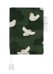 Примечание для DIY My Diary Journal Обложка милый цветок животных тематический костюм для стандартной подгонянной бумажной книги A5/A6 - Цвет: B