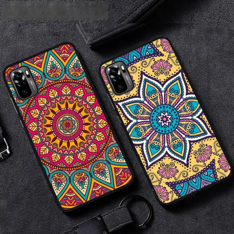 Артистичный чехол для телефона с мандалой Huawei P40 P20 P30 Mate 40 20 10 Lite Pro Nova 5t P Smart 2019 |