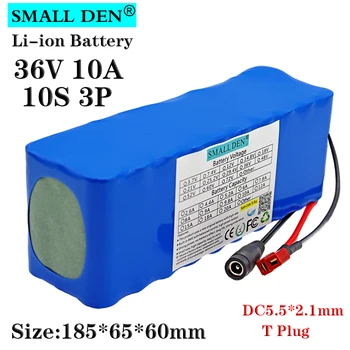 

36V 9.6ah 10ah electric bicycle battery 18650 10S3P battery pack 500W High Power 42V Motorcycle Scooter with 15A BMS+XT60/T Plug