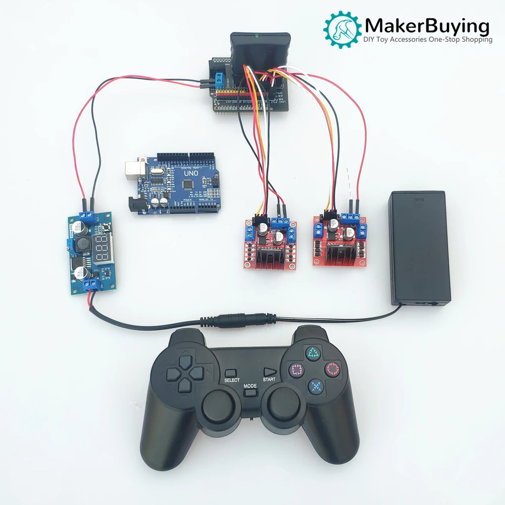 ps2-Mecanum-omnidirectional-wheel-robot-arm-control-kit-for-arduino ...