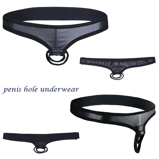 Mens Sexy Underwear With C Ring Men's String Bikini Underwear