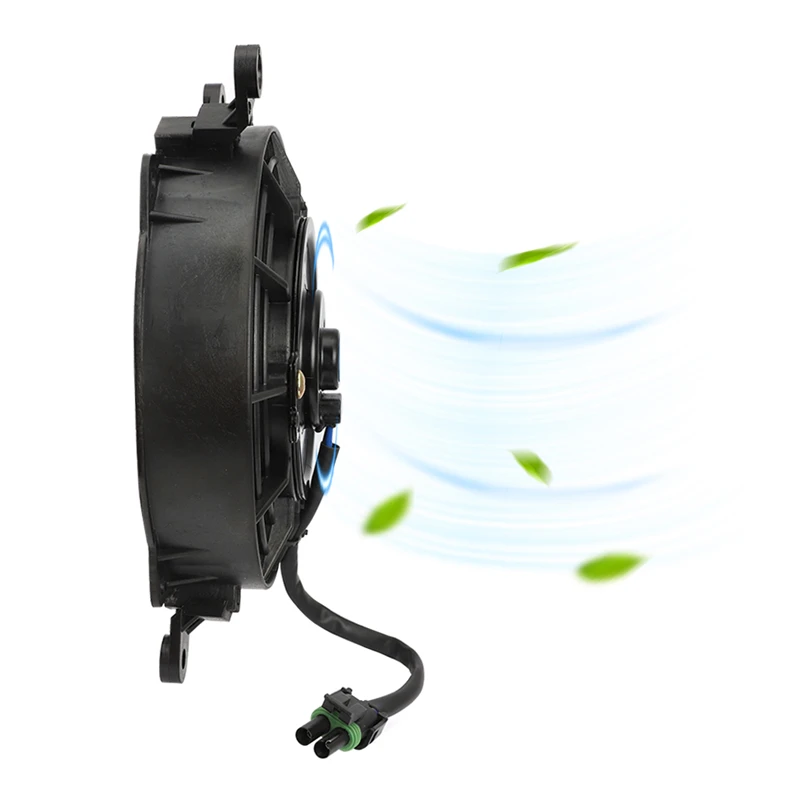 6 Inch Electric Radiator Cooling Fan for Can-am DS650 DS 650 DS 650 BAJA X ATV Quad Oil Cooler Water Radiator Electric