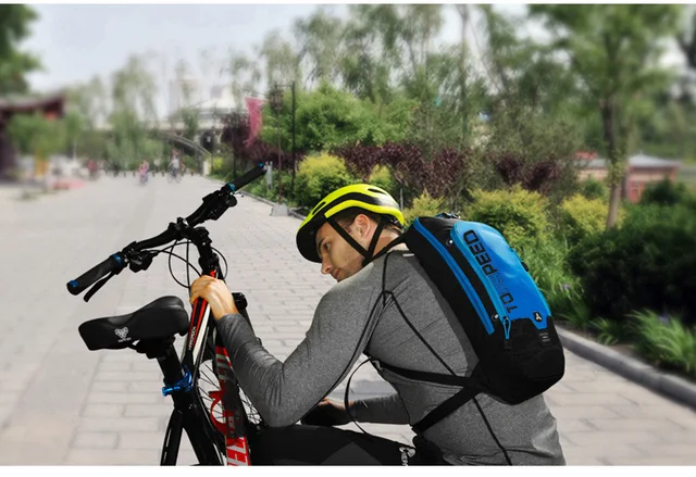 Comprar 6L ciclismo camping senderismo bicicleta impermeable mochila  bicicleta de montaña bolsa de agua