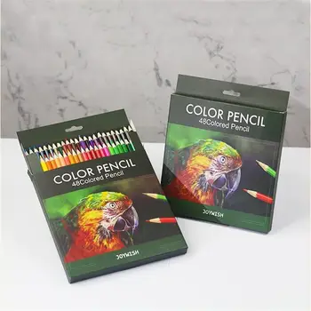 

High Quality 48 colors Pencil Professionals Artist Painting Oil Color Pencil For Drawing Sketch Art Supplies Children's Gifts