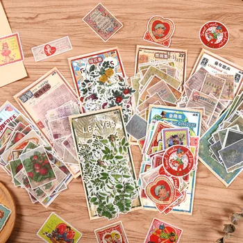 

12sets Kawaii Stationery Stickers Retro bills DIY Craft Scrapbooking Album Junk Journal Happy Planner Diary Stickers