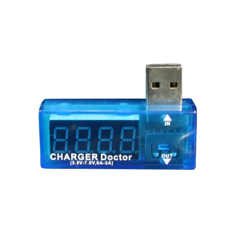 Автомобильный USB ток тестер напряжения цифровой дисплей зарядное устройство Вольтметр метр тестер