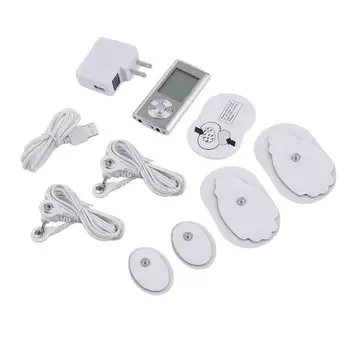 

8 Mode Physical Therapy Machine Pulse Slimming Muscle Relax Massage Full Body Meridian Massager 4Pad Body Massage