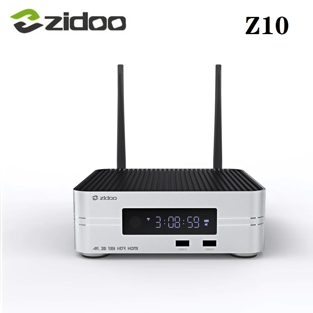 Приставка Smart TV Zidoo Z10 4K HD до 10 ТБ 2 Гб ОЗУ 16 ПЗУ приставка бит автоматическая