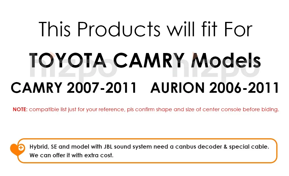 Cheap Android 9.0 Quad Core 8" Car DVD Player For Toyota Camry 2008-2011 GPS Navi Support DAB+ SD/USB Touch Screen Radio mp3 Bluetooth 2