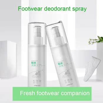 

Economical 100ml Shoe Socks Foot Sweat Smell Removal Spray Refresher Shoes Smell Remover ds99