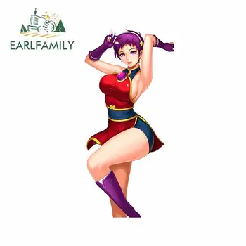 

EARLFAMILY 13cm x 5.2cm for Ah-lyong Lee Asamiya Athena Vinyl Car Sticker Suitable for VAN RV Waterproof Laptop Windows Decals