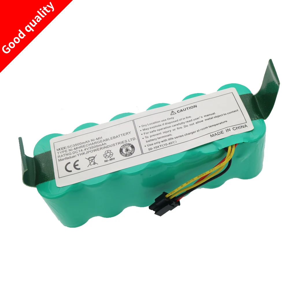 Paket Baterai 14.4V 3500 MAh Ni MH untuk Ariete Briciola 2711 2712 2717  Bagian Penyedot Debu Pembersih Robot|Onderdil Vacuum Cleaner| - AliExpress