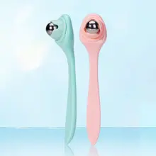 Роликовый массажер для снятия усталости и отеков, 360 градусов, устройство для удаления темных кругов, инструмент для красоты