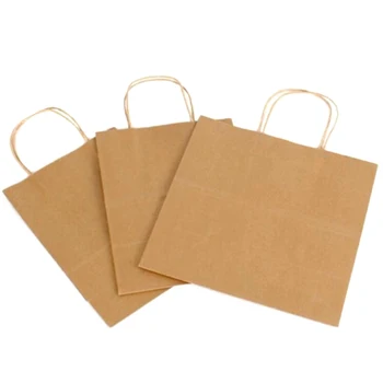 

25 Brown Shopping Bags, Party Bags, Gift Bags, Small Bags, Gift Bags, Business Bags, Leather Bags, Retail Bags
