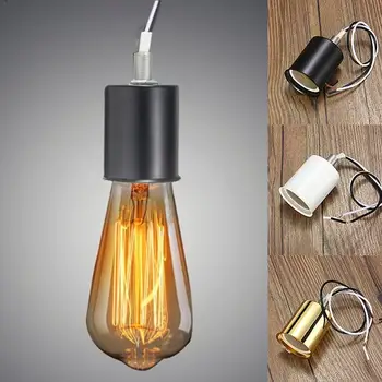 

1pc E27/E14 Bulb Socket Holder Adapter Ceramic Small Ceiling Screw Accessory Lighting Chandelier Lamp Lamp Modified Lamp Ho D9Y1