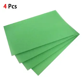 

4 Pcs Refrigerator Filter Mildew Sponge Fruit Veggie Drawer Pad New Filter Sponge For Refrigerator Drawers Mildew Proof