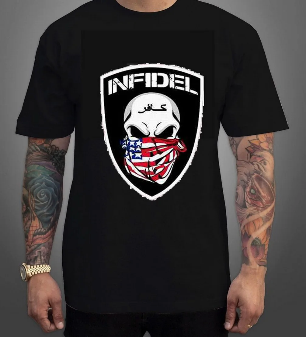 Grunt Style Infidel 5 New Tops Tee T Shirt Plus Size T-Shirt For Men Women Tshirt S-5XL 11 Colors | Мужская одежда