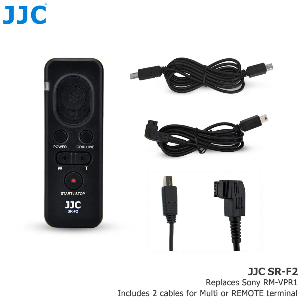 JJC RM-VPR1 Remote Control Shutter Release untuk Sony A7R V A7 IV