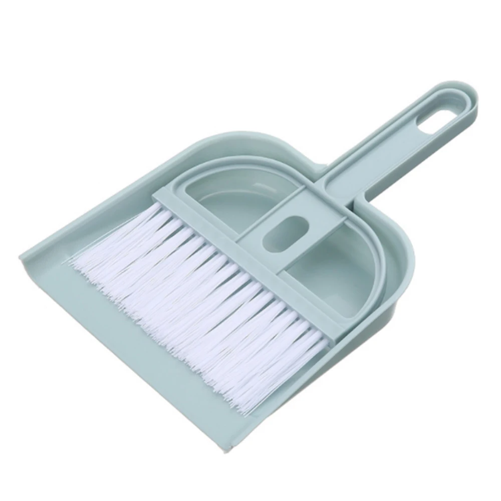 

Cleaning Brush Small Broom Set Desktop Sweeper Garbage Cleaning Shovel Table Household Cleaning Tools Easy To Place Practical