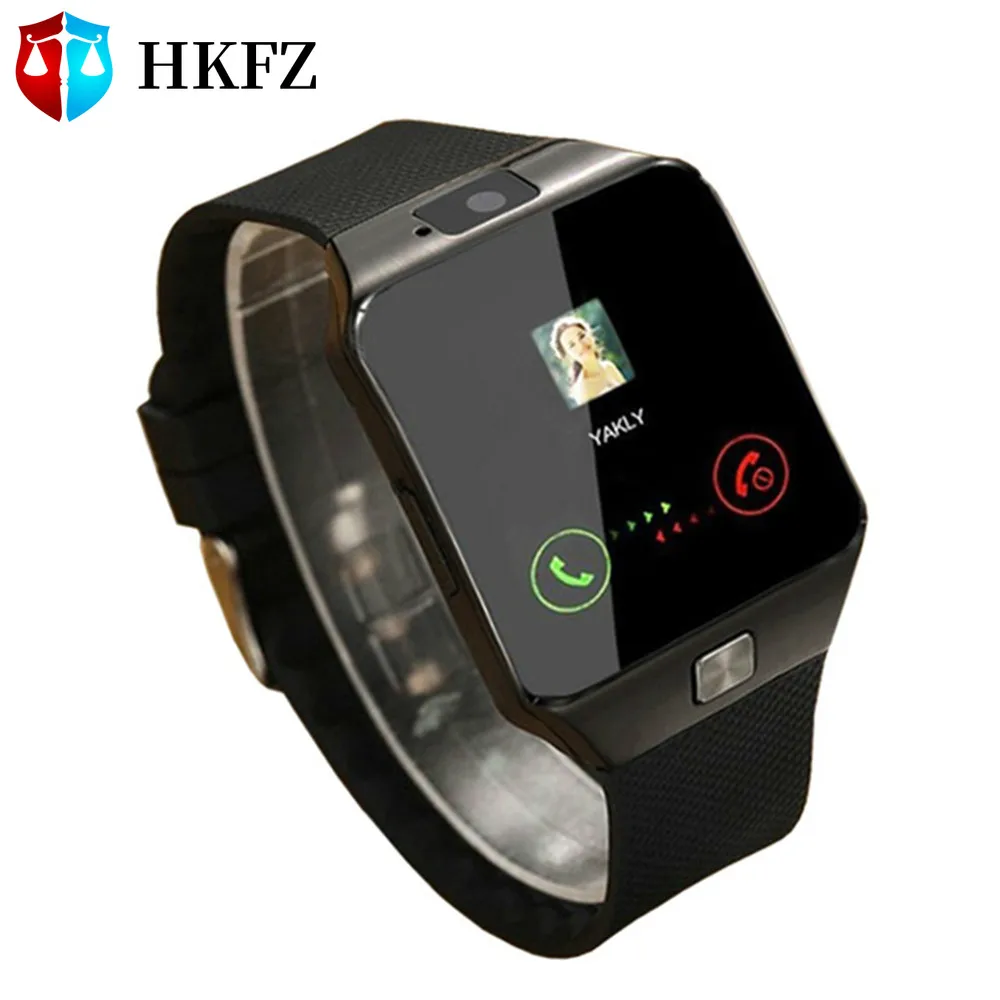 Bluetooth Смарт-часы DZ09 носимые наручные часы-телефон Relogio 2G SIM TF карта для смартфонов