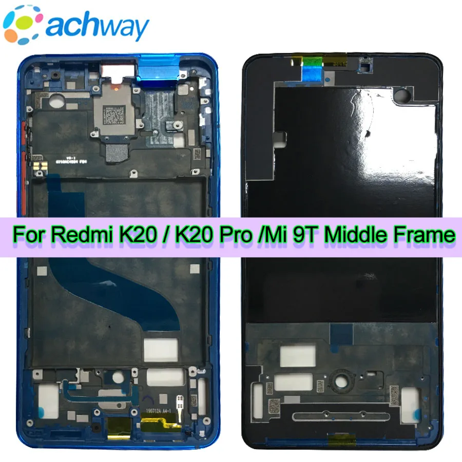 6,3" Xiao mi Red mi K20 Pro mi ddle Frame Передняя рамка; Лицевая панель Корпус чехол Xiaomi mi 9 T/K20 mi ddle frame запасные части