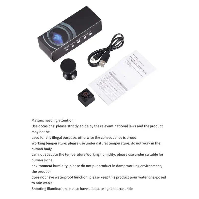 S1000 HD 1080P Мини камера ИК ночного видения Видеокамера датчик движения DV рекордер Cam