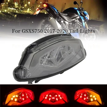 

Motorcycle Sequential LED Tail Lights Brake Rear Turn Signals Integrated Light for Suzuki GSXS 750 1000 F/Z 2017-2020