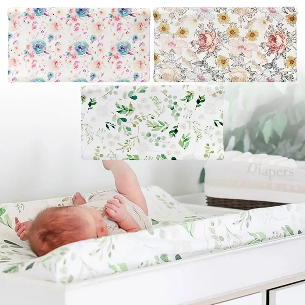 

Soft Changing Pad Cover Unisex Diaper Changing Mat Table Sheets Removable Changing Table Mat Cover For Baby Girls