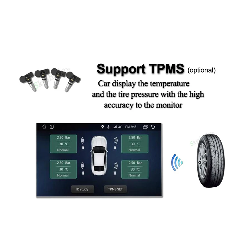 Flash Deal DSP IPS Android 9.0 2GB RAM 16 GB 4 core Car DVD Player GPS map usb RDS Radio wifi 4G Bluetooth 4.2 For VW Tiguan 2016 2017 1