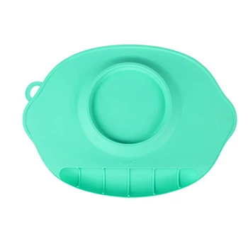 

1Pcs Silicone Baby Mat Food Feeding Plate Tray Dish Kids Food Placemat Silicone Suction Dinner Table Placemat Kids