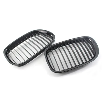 

DJSona GLOSS BLACK FRONT KIDNEY GRILLE FOR BMW F01 F02 7-SERIES 730d 740i 750i 2009-15 Hot Sale