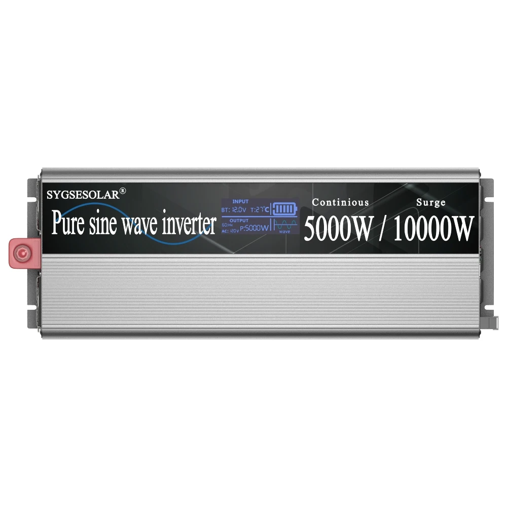 

24v 220v 5000w watt mpp power solar inverter 5kw for sale