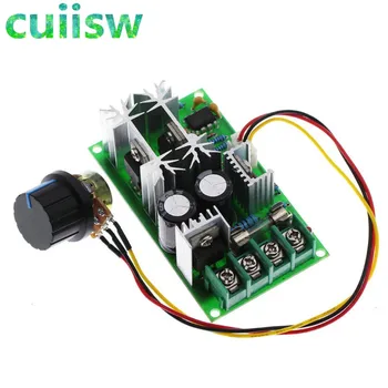 

DC10-60V DC motor speed regulator 12V 24V 36V 48V High power drive module PWM Motor speed controller 20A current regulator