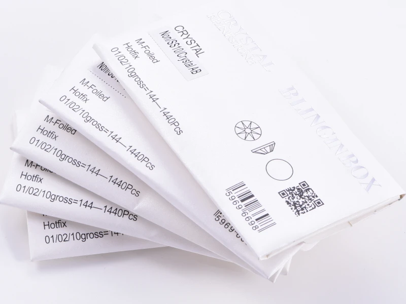 A1 Oleeya hot fix rhinestones packing (2)