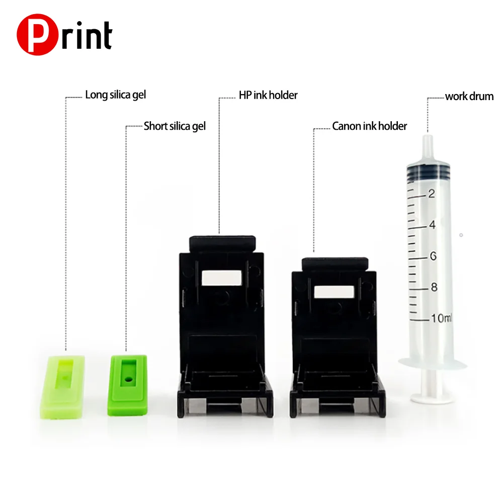 Canon и HP Универсальный пополнения чернил инструмент/чернил Refill Наборы/зажим для