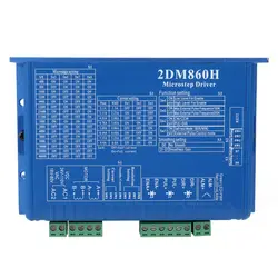 2DM860H цифровой двухфазный контроллер шаговый двигатель микрошаговый драйвер плавное движение низкий уровень шума высокая скорость