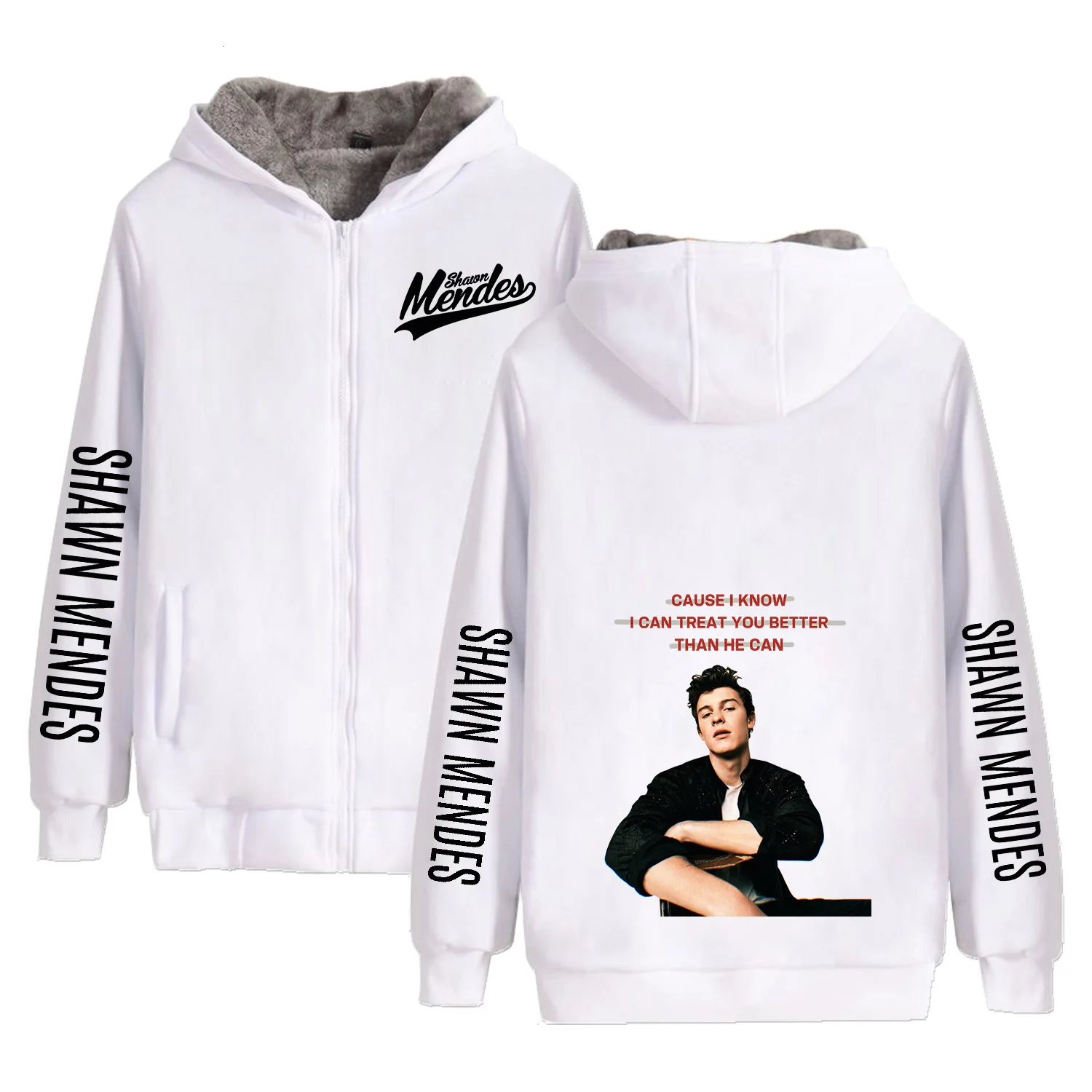 Shawn Mendes куртка с хлопковой подкладкой периферийная Женская бархатная Верхняя одежда без подкладки с капюшоном утепленная хлопковая молния