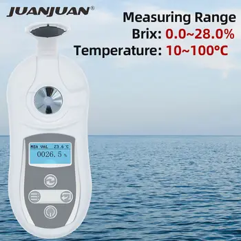 

0-28% Salinity Meter Salinometer Resolution 0.1% Salinity Refractometer Water Salt Hydrometer Tester Fluid Salty Instrument