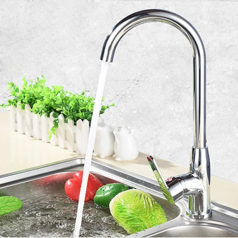 Copper Kitchen Sink Sink Faucet Hot And Cold Dish Washing Faucet