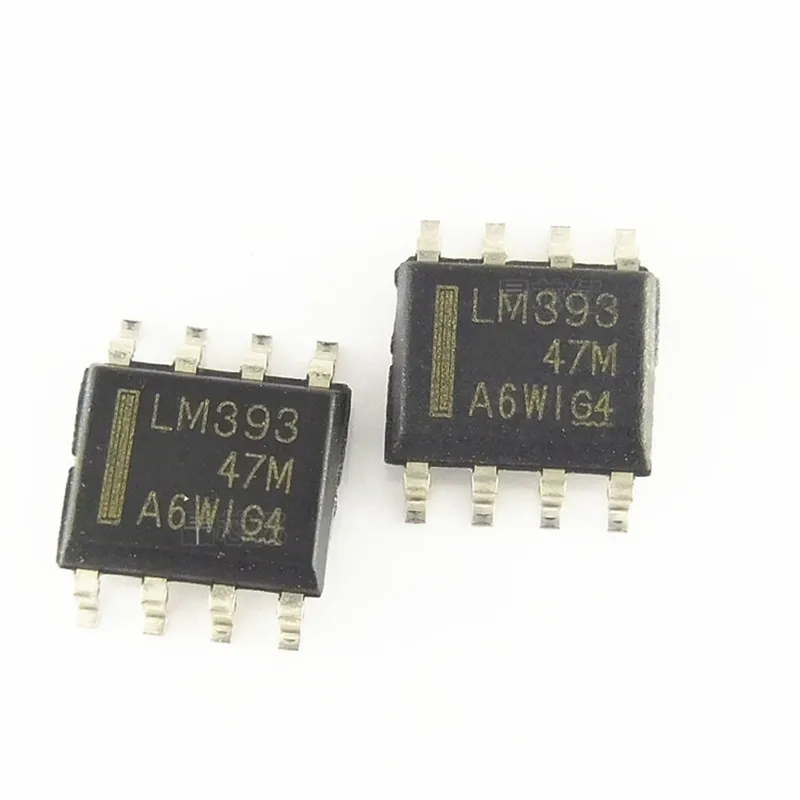 

500PCS/LOT LM393 LM393DR low-power voltage comparator SMD SOP-8