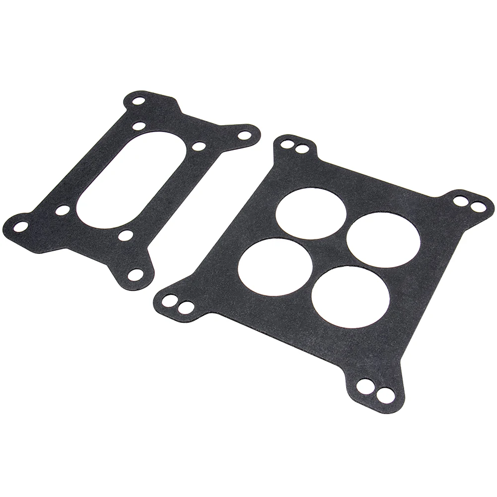 Aluminum 1933 Carb Carburetor Adapter 2bbl-4bbl Kit 4-Bolt 2 Barrel to 4 Barrel