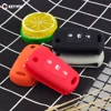 KEYYOU 3BTN Silicone Flip Car Key Cover Case For Kia RIO K2 K3 K5 Ceed Cerato Sportage SOUL For Hyundai Verna i20 i30 ► Photo 2/6