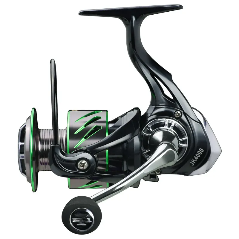 

3000s 4000s Spinning Reel Sea Fishing Wheel 5.2:1 Gear Ratio High Speed 8kg Max Drag Raft Boat Coil For Rock Wedkarstwo Vessel