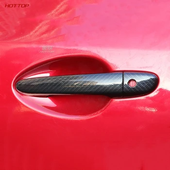 

For Mazda 3 Axela 2014-2019 Door Handle Protective Stickers Decorative Handle Door Handle Stickers left right hand drive
