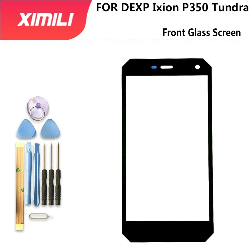 

Новинка, стеклянный экран DEXP Ixion P350 Tundra, 100% оригинальный передний сенсорный экран, внешний объектив для телефона Ixion P350 + Инструменты