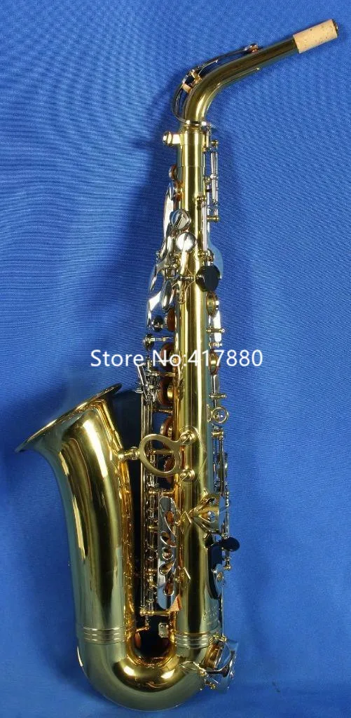 Профессиональный инструмент Jupiter JAS-720-GN Eb альт-саксофон латунный лаковый ремешок