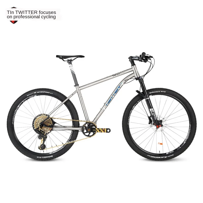 Zute New Barrel Shaft Mountain Bike Titanium Alloy XX1-12 Speed Match DT Front Fork DT Wheel Set off-Road Race Bike road bike